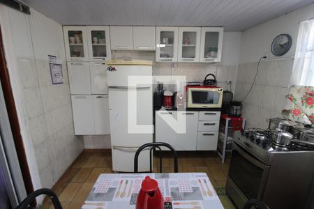 Sala / Cozinha de casa para alugar com 1 quarto, 110m² em Vila Sabrina, São Paulo