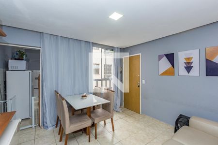 Sala de apartamento à venda com 2 quartos, 48m² em Madre Gertrudes, Belo Horizonte