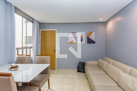 Sala de apartamento para alugar com 2 quartos, 48m² em Madre Gertrudes, Belo Horizonte