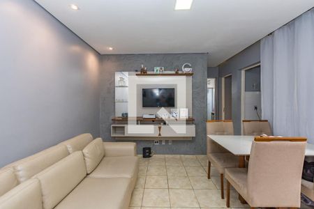 Sala de apartamento para alugar com 2 quartos, 48m² em Madre Gertrudes, Belo Horizonte