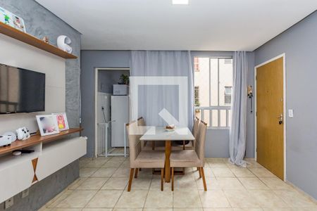 Sala de apartamento à venda com 2 quartos, 48m² em Madre Gertrudes, Belo Horizonte