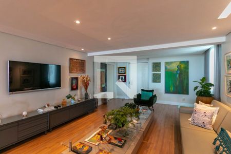 Sala de casa à venda com 4 quartos, 739m² em Buritis, Belo Horizonte