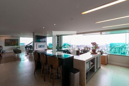 Sala de casa à venda com 4 quartos, 739m² em Buritis, Belo Horizonte