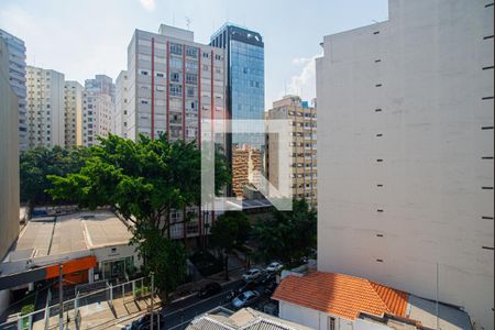 Vista da Sala de apartamento à venda com 2 quartos, 80m² em Jardim Paulista, São Paulo