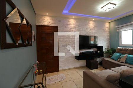Sala de apartamento à venda com 2 quartos, 54m² em Parque João Ramalho, Santo André