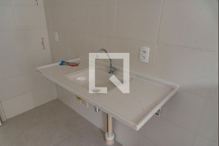 Sala/cozinha de apartamento para alugar com 2 quartos, 34m² em Cambuci, São Paulo