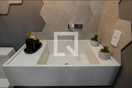 Lavabo de casa de condomínio à venda com 4 quartos, 380m² em Recreio dos Bandeirantes, Rio de Janeiro