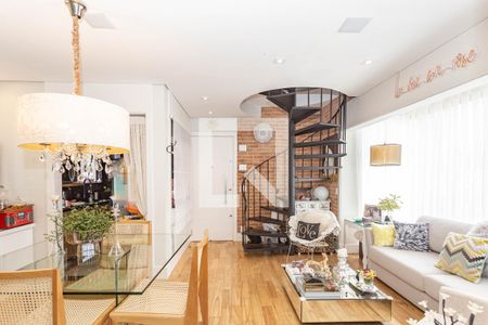 Apartamento à venda com 137m², 3 quartos e 2 vagasSala