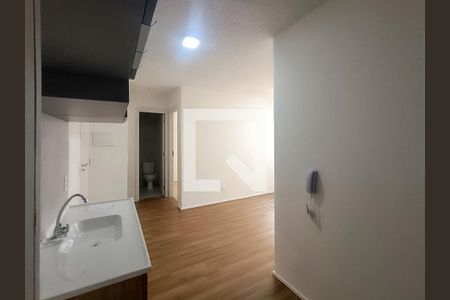 Cozinha  de apartamento à venda com 2 quartos, 35m² em Várzea da Barra Funda, São Paulo