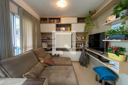 Sala de apartamento para alugar com 3 quartos, 85m² em Estoril, Belo Horizonte