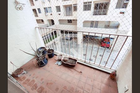 Varanda da Sala de apartamento para alugar com 2 quartos, 58m² em Engenho de Dentro, Rio de Janeiro