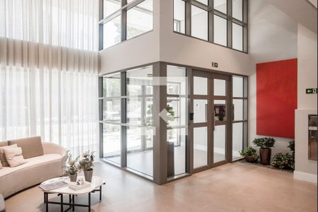 Studio à venda com 31m², 1 quarto e sem vagaHall social