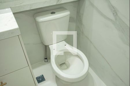 Banheiro de kitnet/studio à venda com 1 quarto, 31m² em Vila Clementino, São Paulo