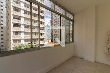 Varanda do Quarto 02 de apartamento para alugar com 3 quartos, 153m² em Jardim Paulista, São Paulo