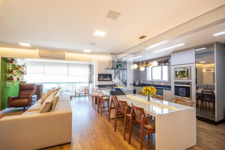 Sala de apartamento à venda com 3 quartos, 125m² em Industrial Autonomistas, Osasco