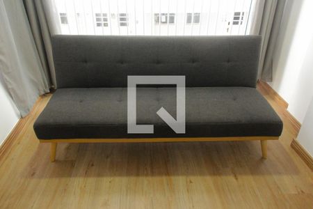 Sala de apartamento para alugar com 1 quarto, 75m² em Gonzaga, Santos