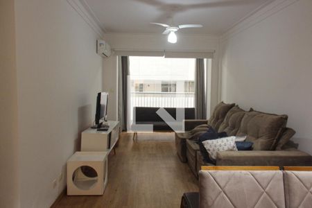 Sala de apartamento para alugar com 1 quarto, 75m² em Gonzaga, Santos