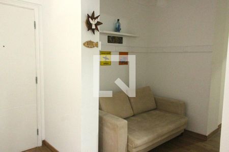 Sala 2 de apartamento para alugar com 1 quarto, 75m² em Gonzaga, Santos