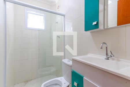 Banheiro de apartamento para alugar com 1 quarto, 35m² em Vila Gustavo, São Paulo