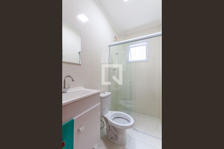 Banheiro de apartamento para alugar com 1 quarto, 35m² em Vila Gustavo, São Paulo