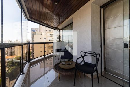 Varanda da Sala de apartamento à venda com 4 quartos, 250m² em Cambuci, São Paulo