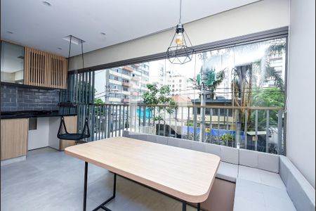 Sala  de apartamento para alugar com 1 quarto, 44m² em Paraíso, São Paulo