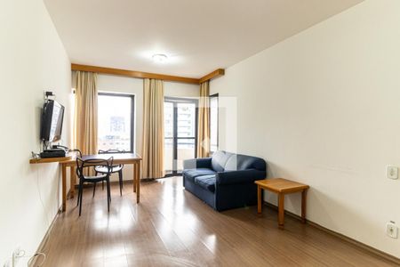 Sala de apartamento para alugar com 1 quarto, 48m² em Santa Cecilia, São Paulo