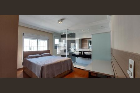 Quarto 1 suíte de casa para alugar com 3 quartos, 171m² em Jardim Bela Vista, Santo André