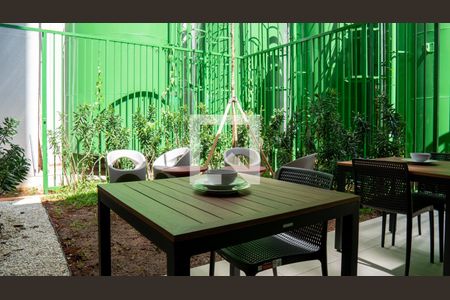 Studio à venda com 28m², 1 quarto e sem vagaChurrasqueira