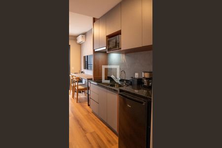 Studio à venda com 28m², 1 quarto e sem vagaCozinha