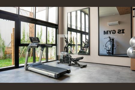 Studio à venda com 28m², 1 quarto e sem vagaAcademia