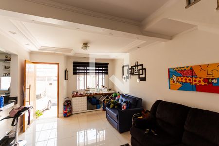 Sala de casa à venda com 3 quartos, 92m² em Vila Curuca, Santo André