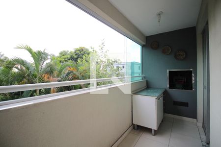 Varanda da Sala de apartamento à venda com 3 quartos, 80m² em Jaraguá , Belo Horizonte