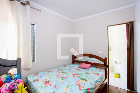 Quarto 1 - Suíte de casa à venda com 3 quartos, 185m² em Jardim Alvorada, Santo André