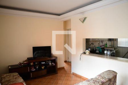 Sala de apartamento para alugar com 2 quartos, 72m² em Jardim da Gloria, Cotia