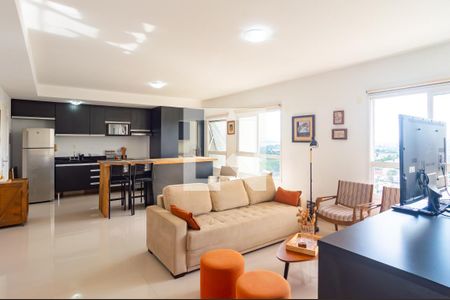 Sala de apartamento à venda com 1 quarto, 63m² em Melville Empresarial Ii, Barueri