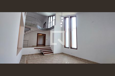 Sala de estar de casa para alugar com 3 quartos, 480m² em Vila Scarpelli, Santo André