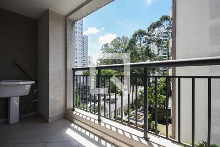 Studio para alugar com 38m², 1 quarto e 1 vagaVaranda