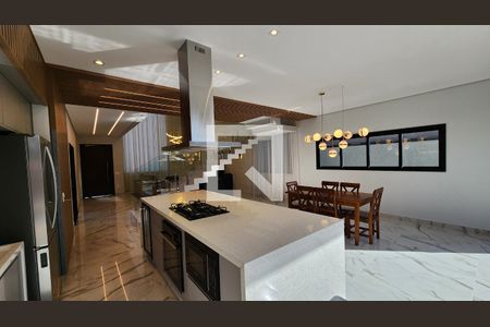 Cozinha de casa de condomínio à venda com 5 quartos, 351m² em Jardim Ermida I, Jundiaí