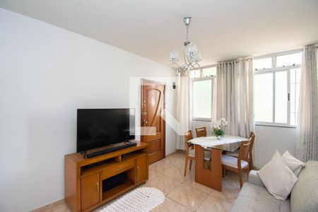 Sala de apartamento à venda com 3 quartos, 66m² em Novo Eldorado, Contagem