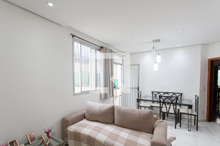 Sala de apartamento à venda com 3 quartos, 120m² em Paquetá, Belo Horizonte