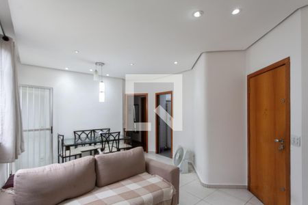 Sala de apartamento à venda com 3 quartos, 120m² em Paquetá, Belo Horizonte