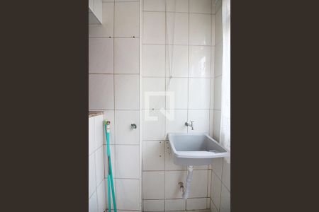 Área de Serviço de apartamento para alugar com 2 quartos, 58m² em Paulicéia, São Bernardo do Campo
