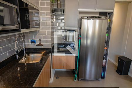 Cozinha de kitnet/studio para alugar com 1 quarto, 27m² em Vila Clementino, São Paulo