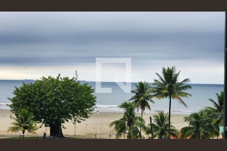 Vista da Sala de apartamento para alugar com 2 quartos, 86m² em Itararé, Santos