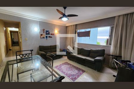 Sala de apartamento para alugar com 2 quartos, 86m² em Itararé, Santos
