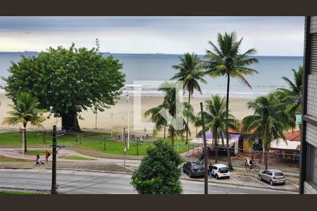 Vista da Sala de apartamento para alugar com 2 quartos, 86m² em Itararé, Santos