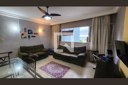 Sala de apartamento para alugar com 2 quartos, 86m² em Itararé, Santos