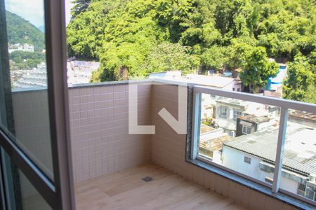 Varanda de apartamento à venda com 2 quartos, 67m² em Botafogo, Rio de Janeiro