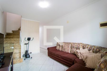Sala de casa à venda com 2 quartos, 138m² em Vila Linda, Santo André